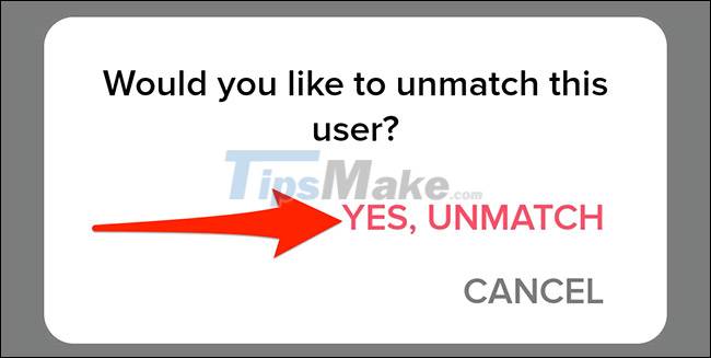How to unmatch on Tinder Picture 5