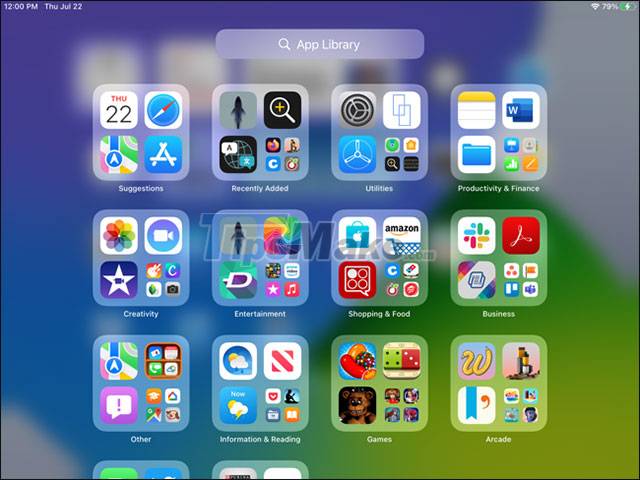 How to use App Library on iPad Picture 2