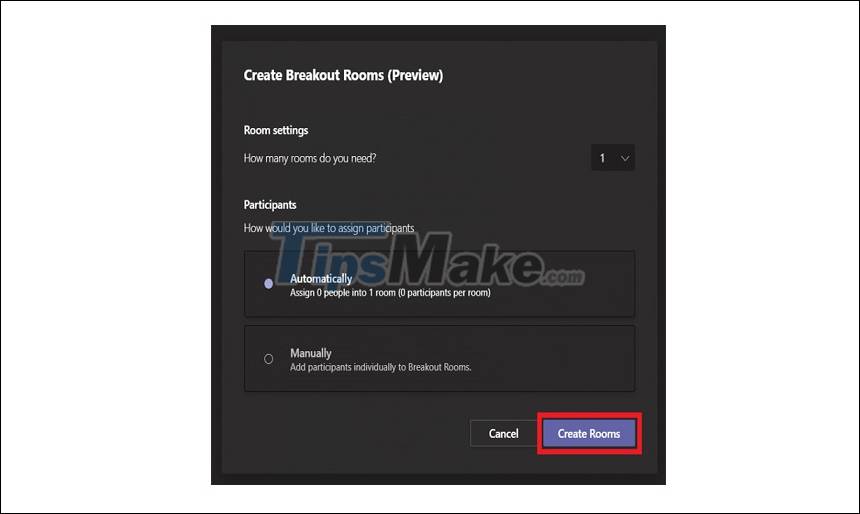 How to use Breakout Rooms on Microsoft Teams Picture 3