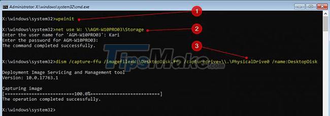 How to use DISM to copy and restore images FFU Picture 2