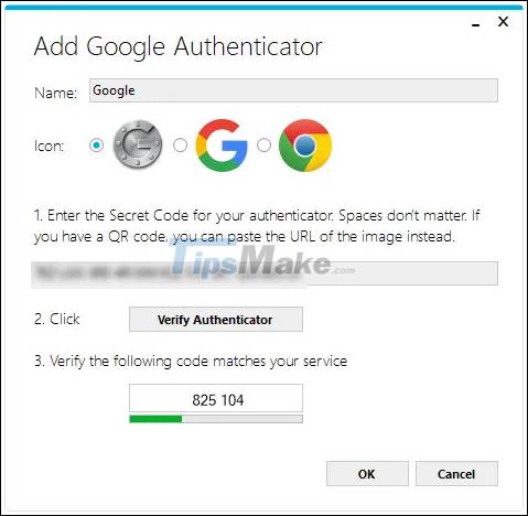 How to use Google Authenticator on a Windows PC Picture 4