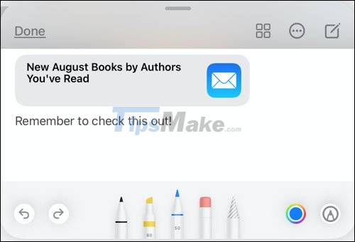 How to use Quick Note on iPad Picture 3