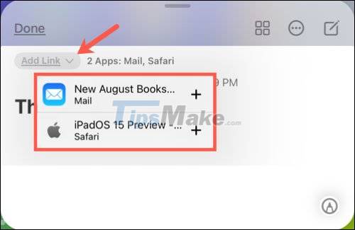 How to use Quick Note on iPad Picture 5