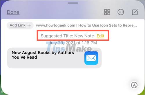 How to use Quick Note on iPad Picture 9