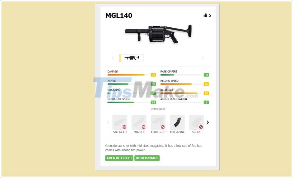 How to use the grenade launcher in Garena Free Fire Picture 2