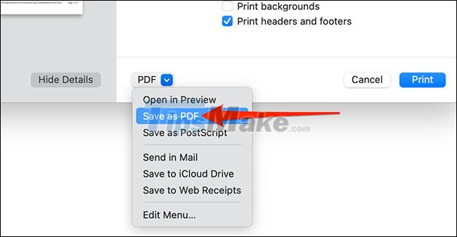 How to use your web browser's built-in printer tool to save emails as PDF files Picture 6