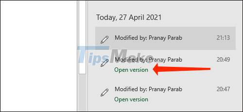 How to view and restore Excel file versions phiên Picture 3