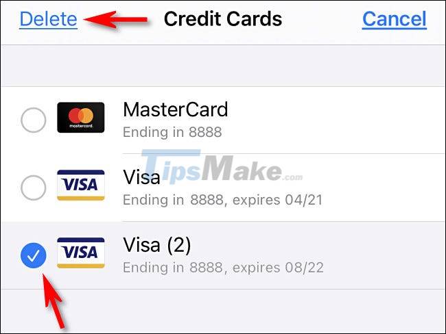 How to view saved credit card numbers in Safari on iPhone, iPad