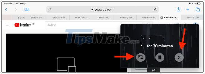 How to watch Youtube video in Picture-in-Picture mode on iPad Picture 6