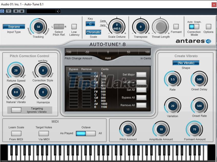 Install and use Auto-Tune - voice tuning software Picture 10