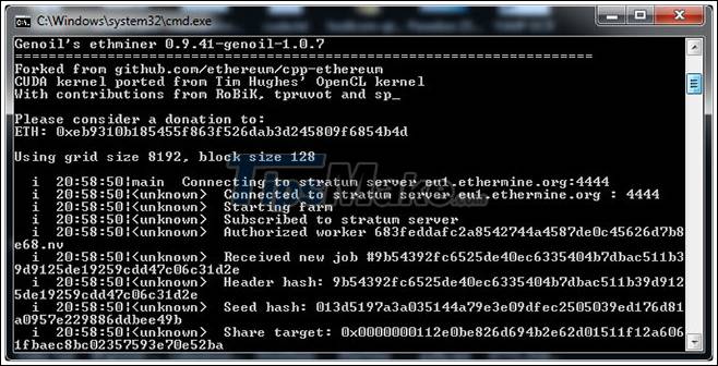 Instruction for mining Ethereum Picture 2