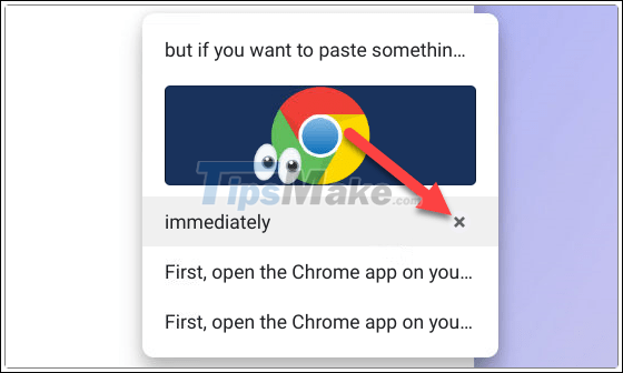 Instructions for accessing Chromebook's clipboard manager Picture 3