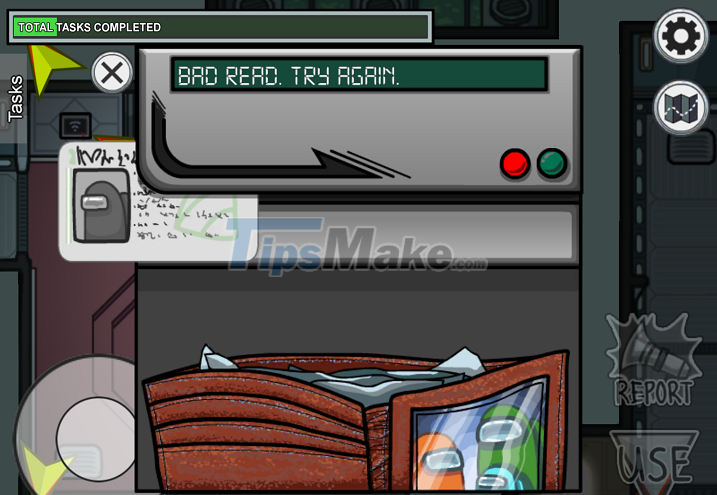 Instructions for doing the map quest The Skeld in Among Us Picture 12