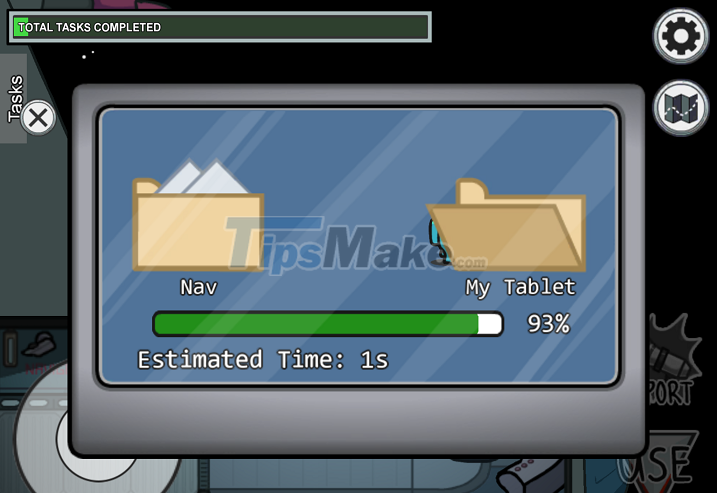 Instructions for doing the map quest The Skeld in Among Us Picture 15