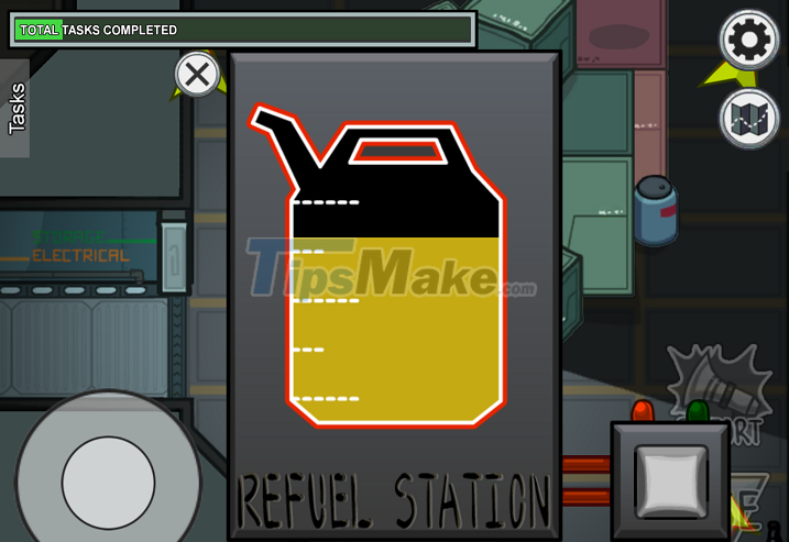 Instructions for doing the map quest The Skeld in Among Us Picture 7