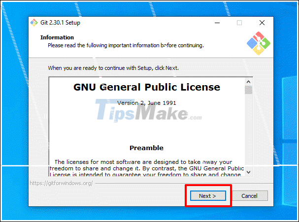 Instructions for installing GIT and configuring GIT on Windows 10 Picture 3