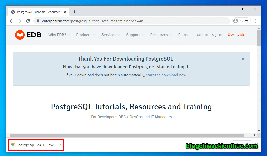 Instructions For Installing PostgreSQL On Windows Operating Systems ...