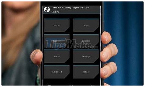 Instructions for unlocking and unlocking the Oppo screen when forgetting the password Picture 4