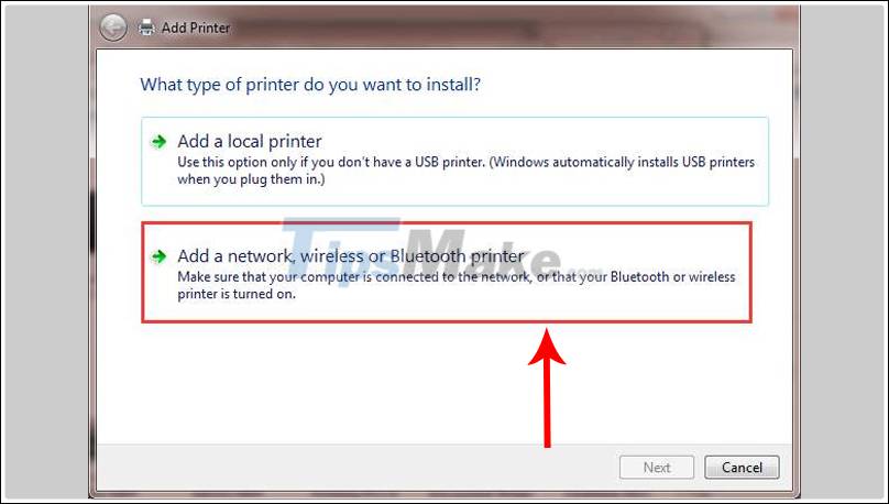 Instructions on how to fix the error of the computer not recognizing the printer Picture 10