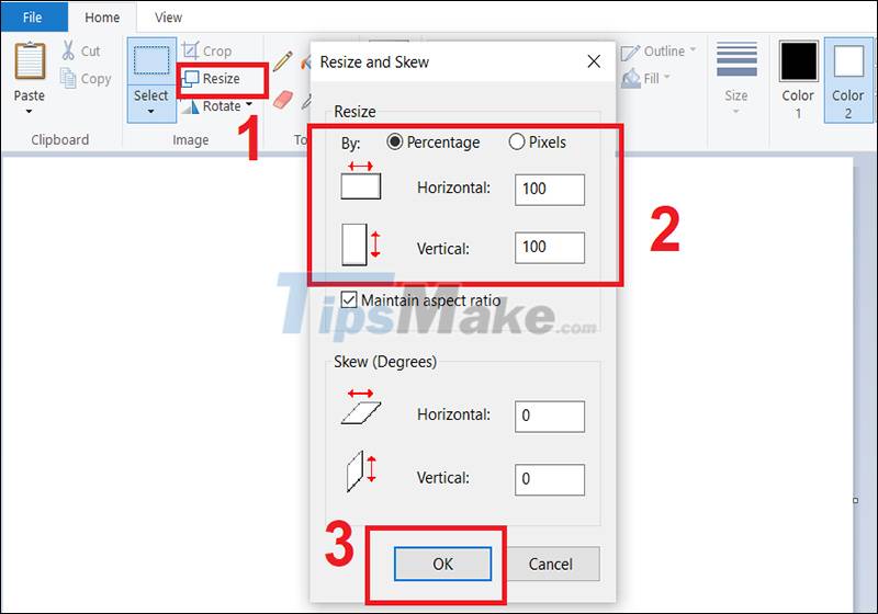 Instructions on how to use Paint to draw and edit images on the computer Picture 13
