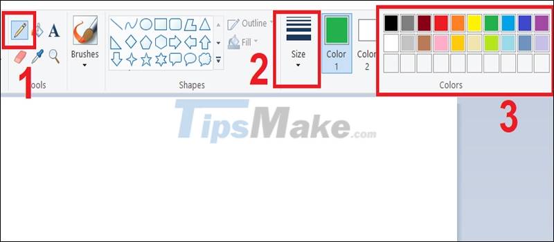 Instructions on how to use Paint to draw and edit images on the computer Picture 31
