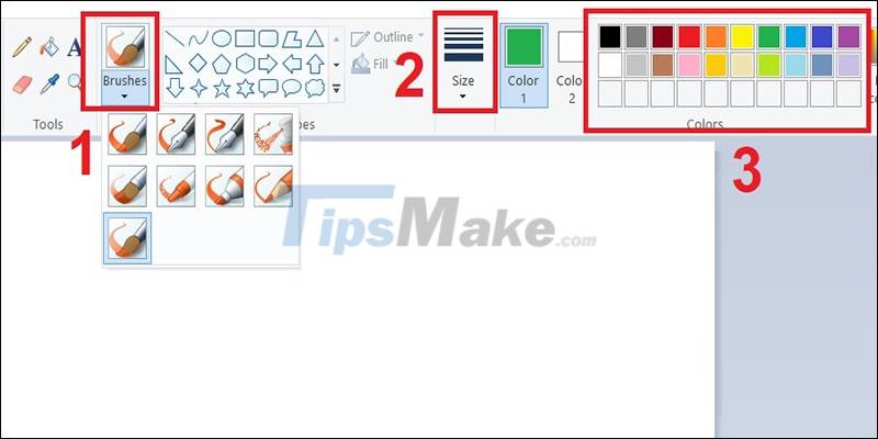 Instructions on how to use Paint to draw and edit images on the computer Picture 32