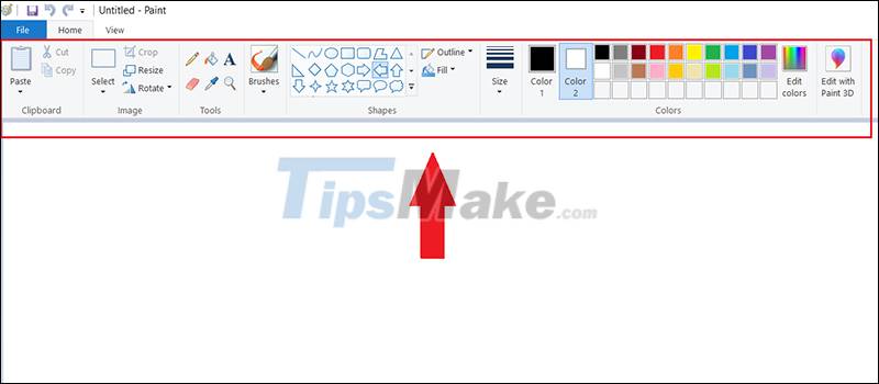 Instructions on how to use Paint to draw and edit images on the computer Picture 7