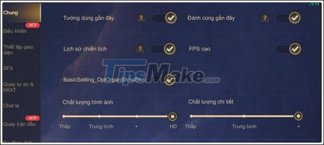 Instructions to reduce lag when playing Lien Quan Mobile Picture 1