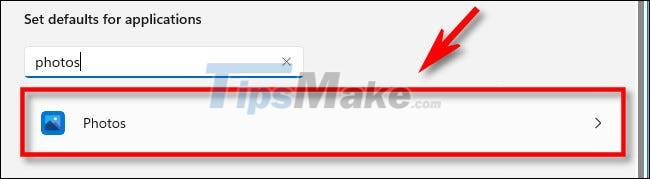Instructions to set up the default application to open files on Windows 11 Picture 6