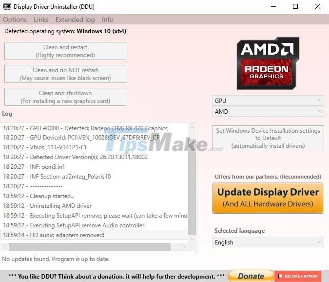 Instructions to thoroughly remove the VGA card driver on Windows 10 Picture 9