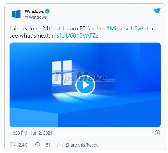 Microsoft Announced The 'What's Next For Windows' Event Scheduled To ...