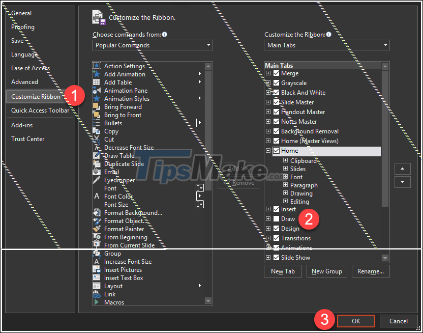 New features are available in PowerPoint 2019 Picture 15
