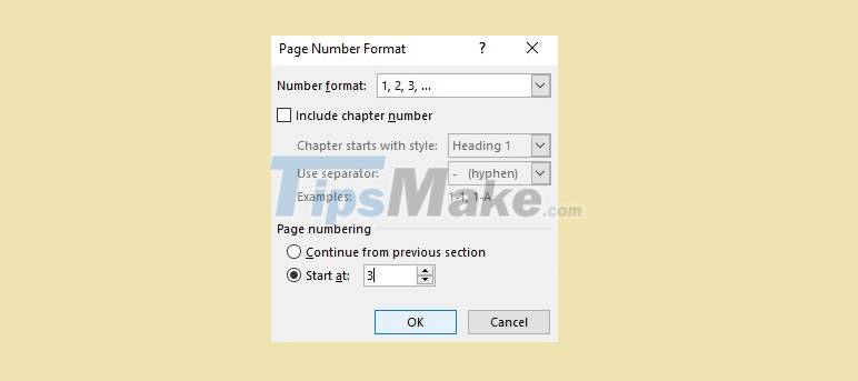 Page numbering steps in Microsoft Word Microsoft Picture 7