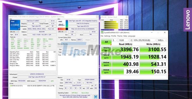 Review of Lenovo YOGA Slim 9i laptop Picture 20