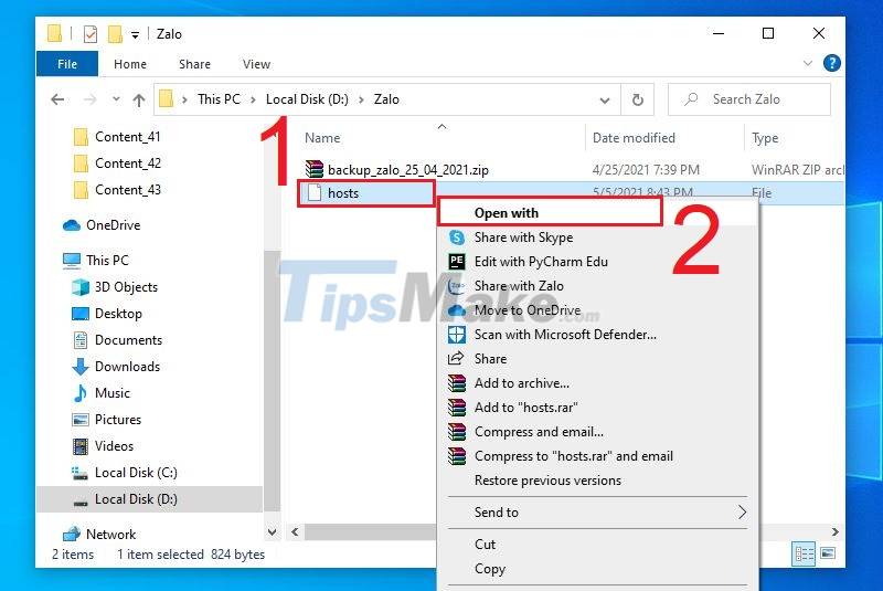 Simple and fast steps to edit Host File on Windows 10 Picture 5