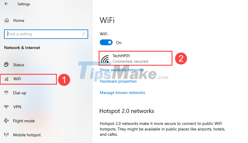 Steps to block Windows 10 from automatically connecting to Wifi Picture 2