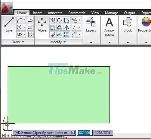 Steps to calculate area in AutoCAD Picture 5
