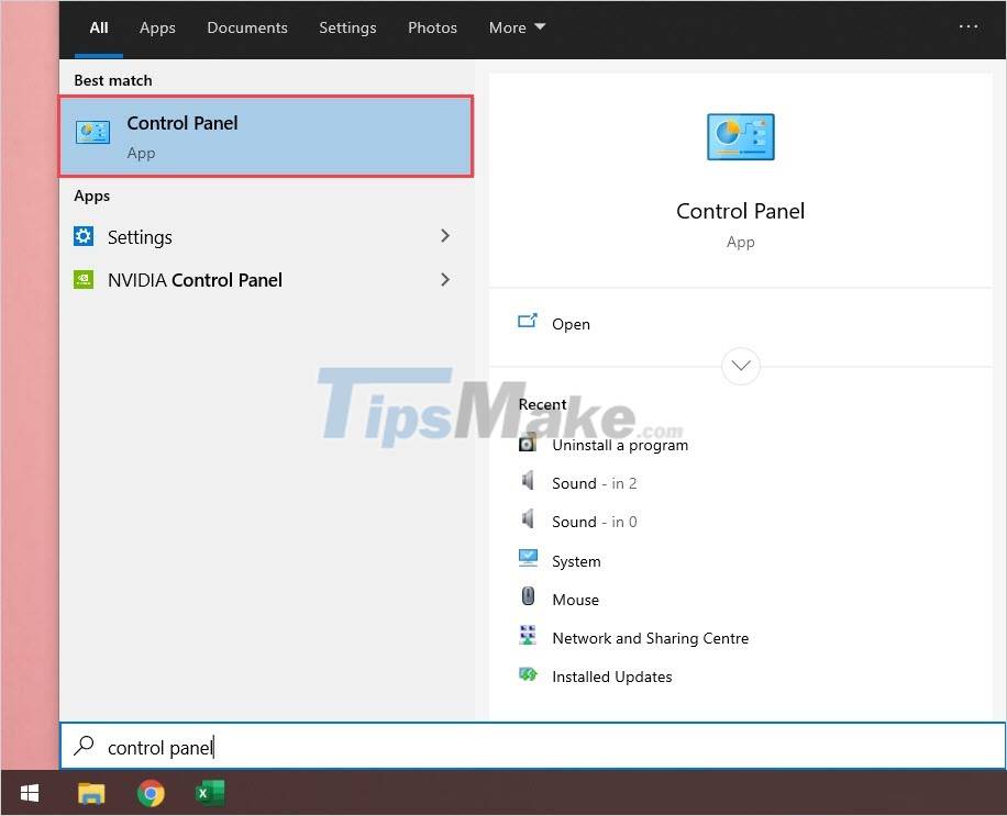 Steps to check whether the Firewall on the computer is on or off Picture 1