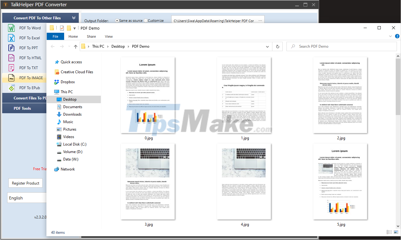 Steps to convert high quality PDF to JPG Picture 7