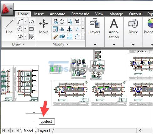 Steps to count objects in AutoCAD Picture 6
