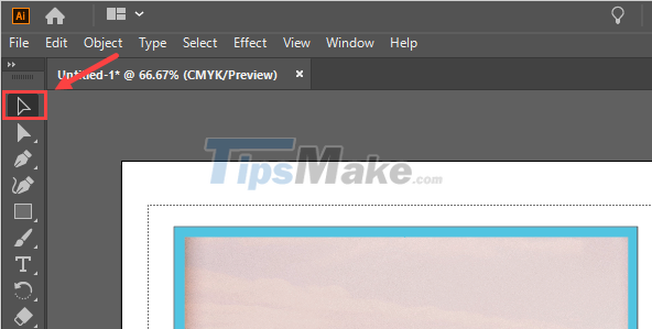 Steps to create borders for photos in Illustrator trong Picture 5