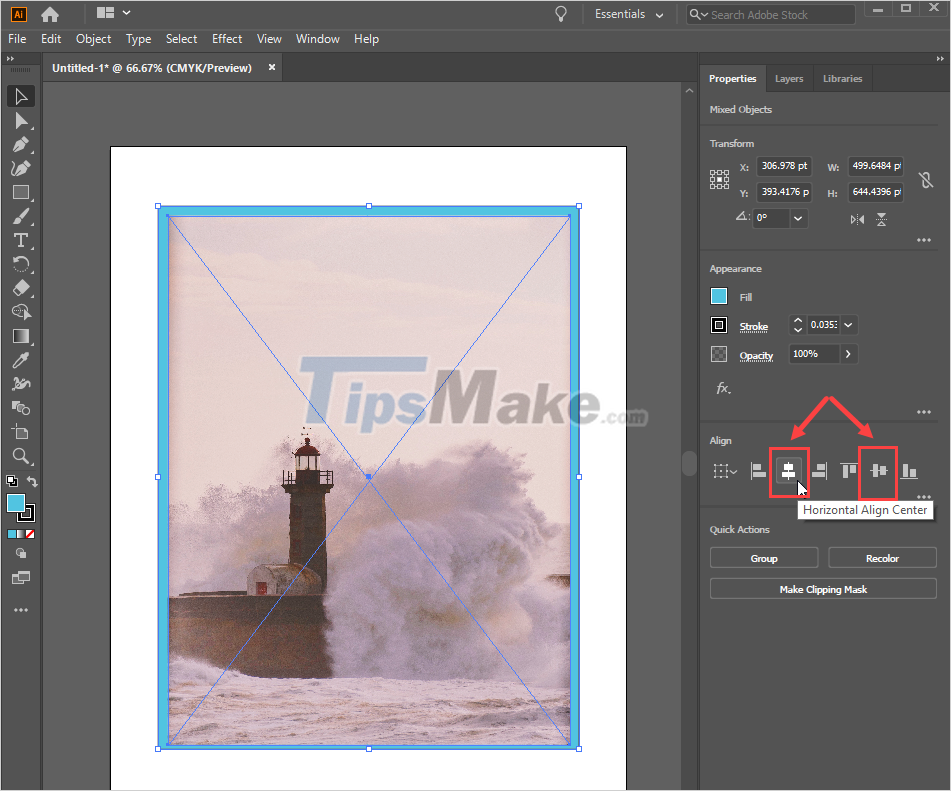Steps to create borders for photos in Illustrator trong Picture 6
