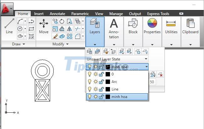 Steps to delete Layers in AutoCAD Picture 8