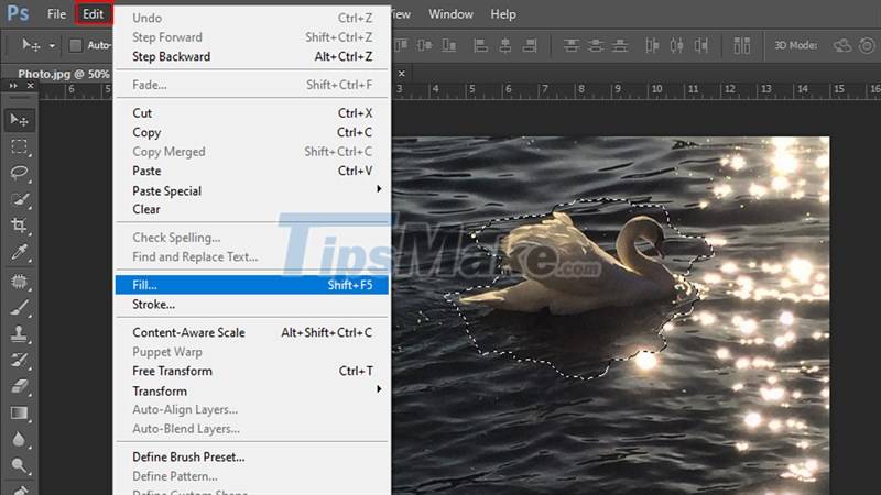 Picture 2 of Steps to delete selections in Photoshop are very easy and effective