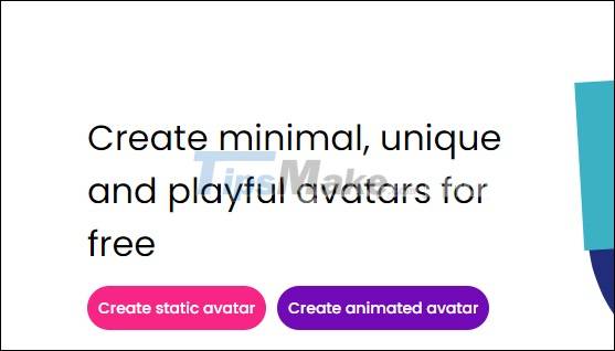 Steps to design your own avatar on Minimal Avatars - TipsMake.com