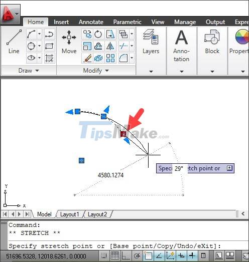 Steps to draw curves in AutoCAD Picture 19