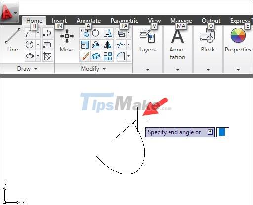 Steps to draw curves in AutoCAD Picture 27