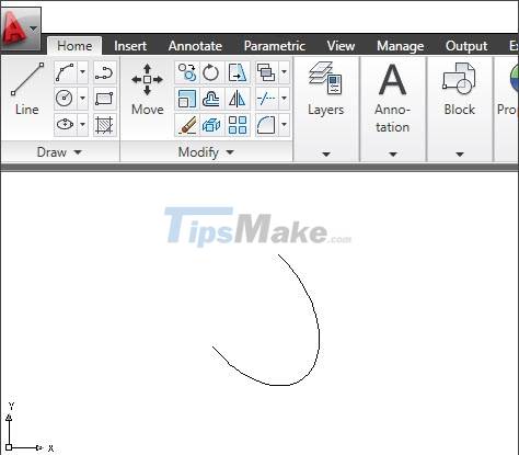 Steps to draw curves in AutoCAD Picture 28