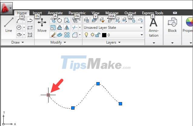 Steps to draw curves in AutoCAD Picture 8