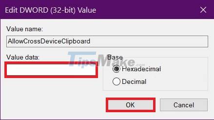 Steps to enable Clipboard data synchronization feature on Windows 10 Picture 10